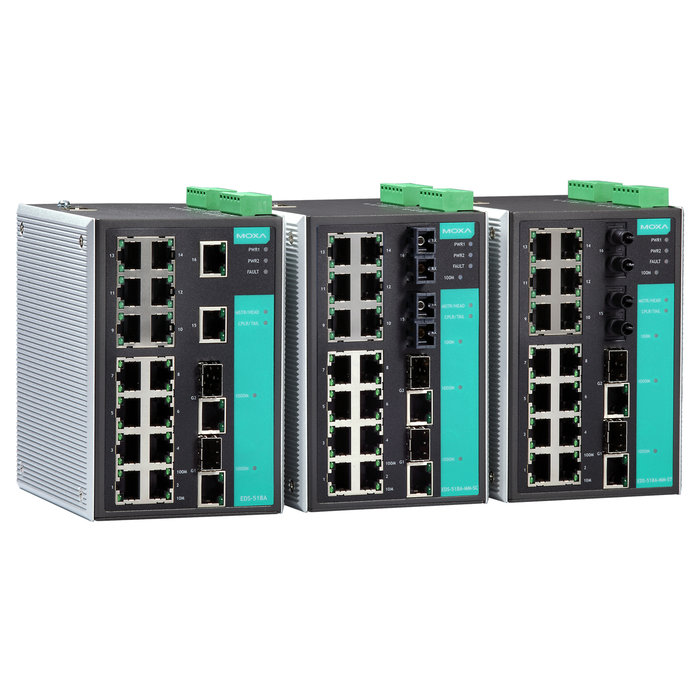 Moxa dévoile un commutateur Ethernet à 18 ports, flexible et à toute épreuve, qui favorise le développement de l’Internet des Objets en environnement industriel.